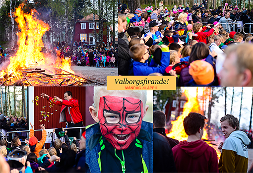 Valborg vid Jaktvillan, så klart!
