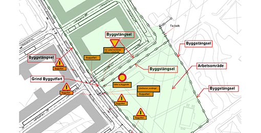 Avstängningar med anledning av förberedelser inför Linnean