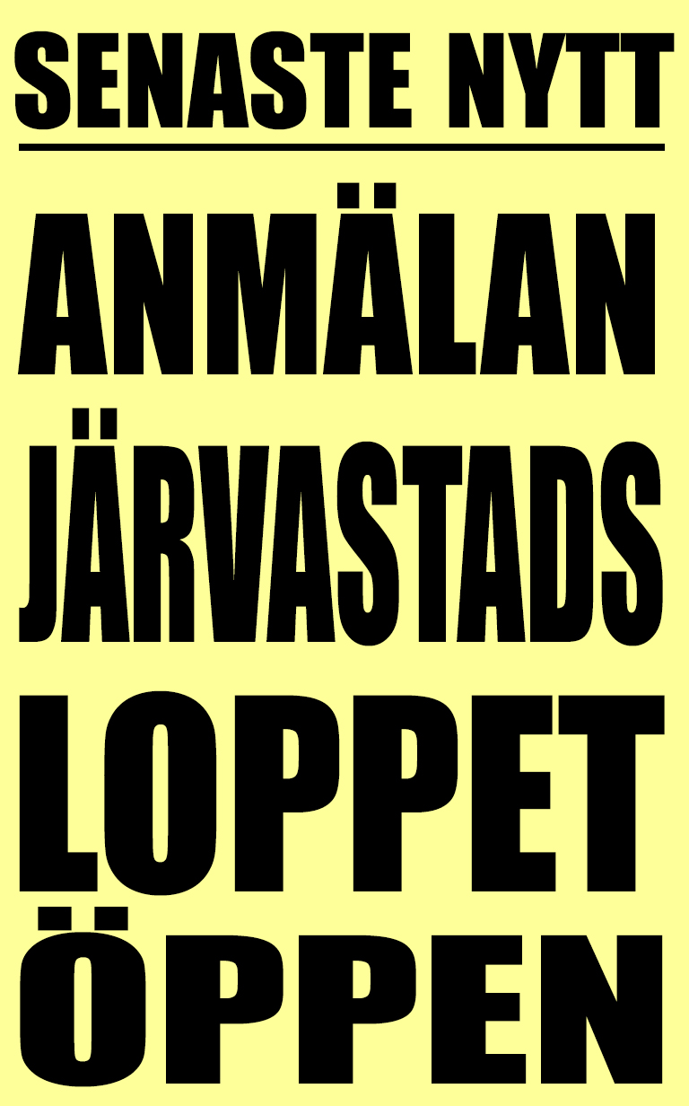 Senaste nytt från Järvastaden